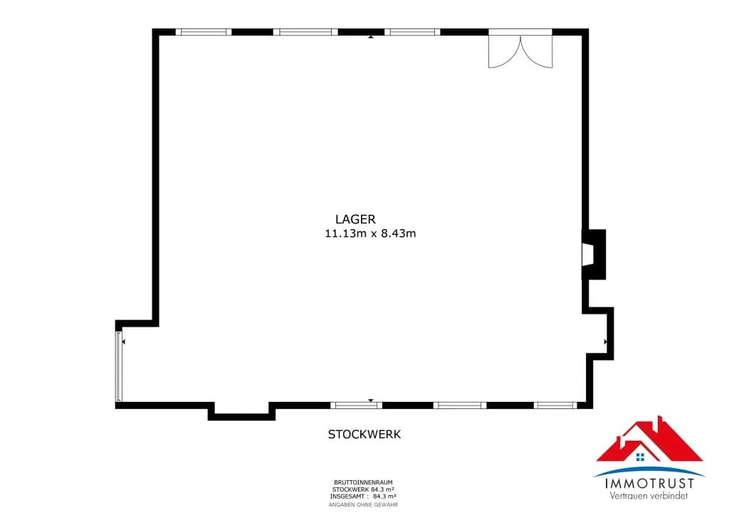 Gewerbeimmobilie mieten in Klagenfurt – 84,3 m², € 500 – Bild 5 von 5