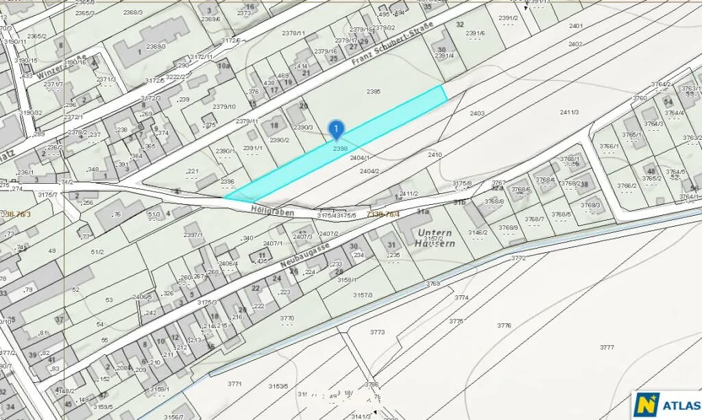 Grundstück kaufen in Tulln – 2 859 m², € 100.000 – Bild 4 von 4