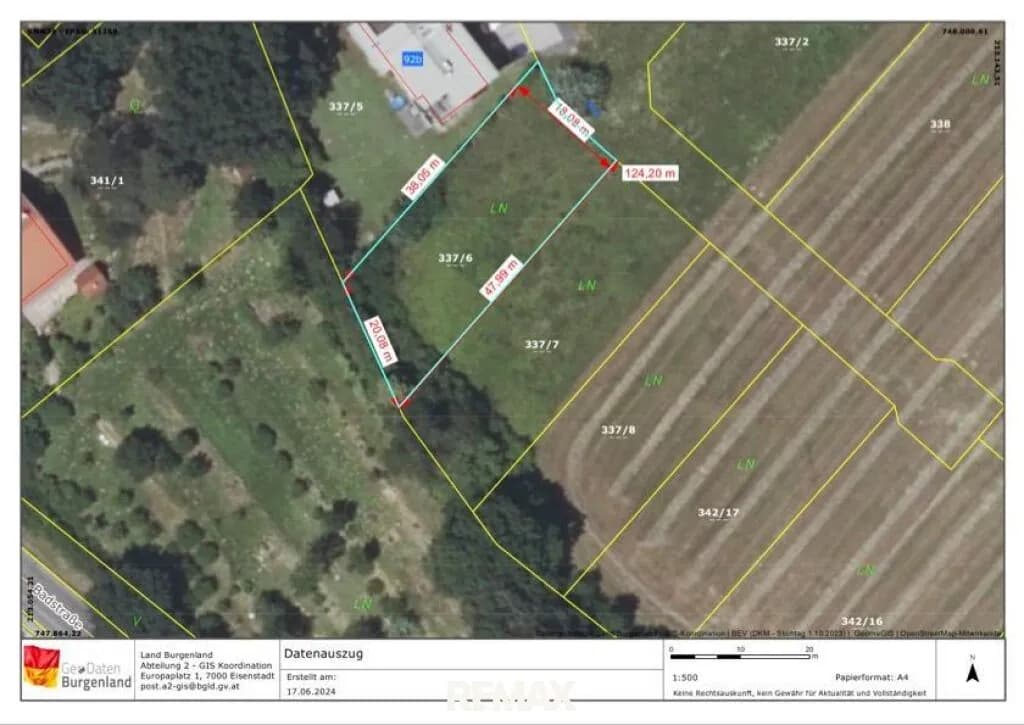 Grundstück kaufen in Güssing – 800 m², € 48.000 – Bild 8 von 10