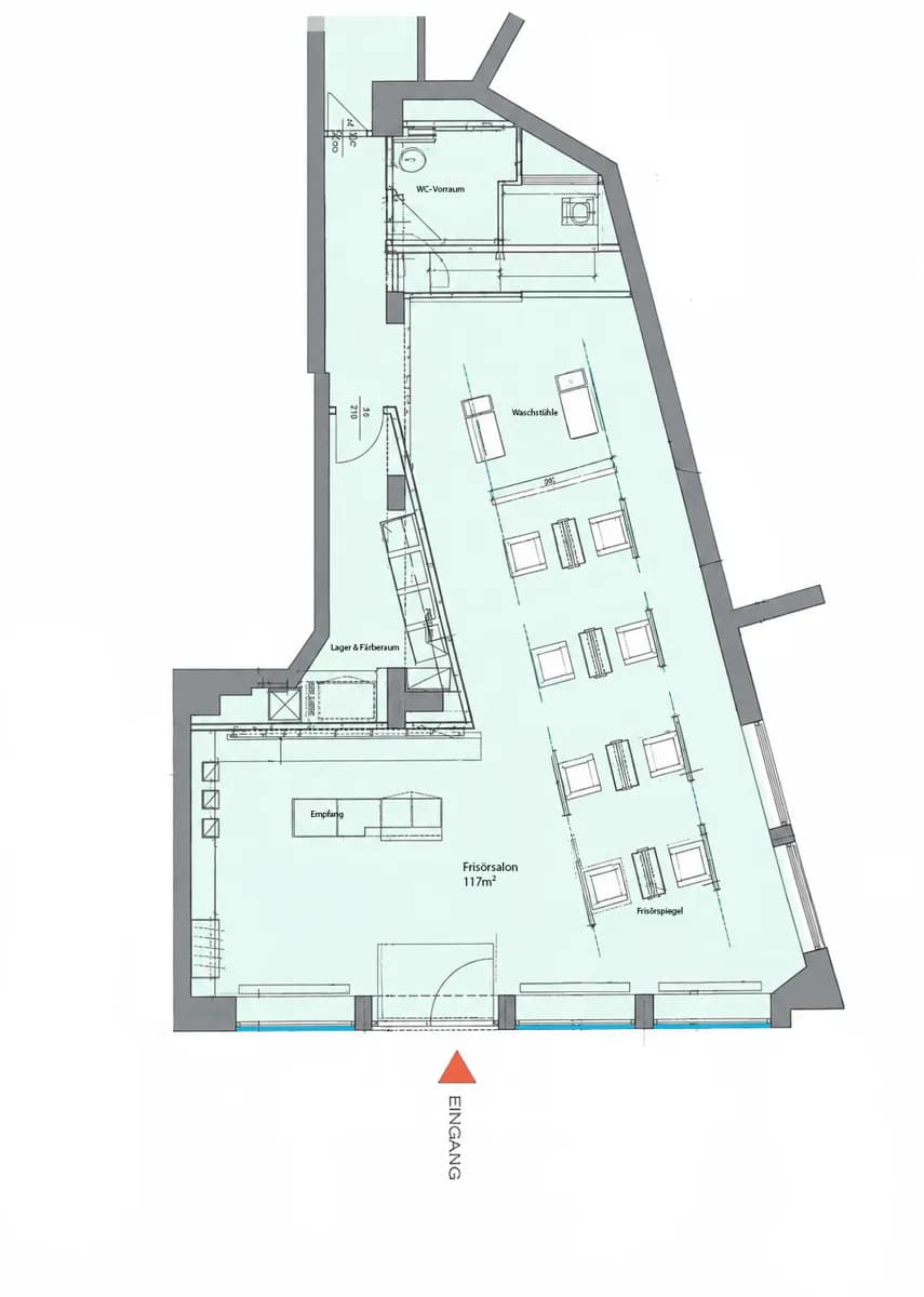 Gewerbeimmobilie mieten in Salzburg Stadt – 116 m², € 2.653 – Bild 9 von 9