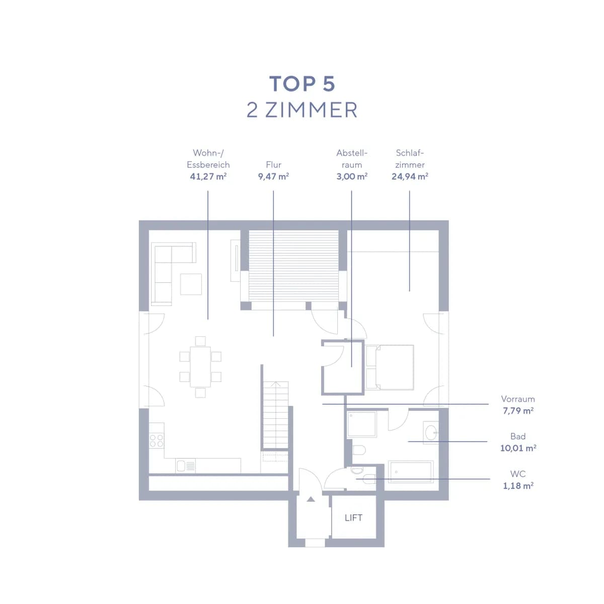 2-Zimmer-Wohnung kaufen in Salzburg-Umgebung – 97,66 m², € 690.000 – Bild 18 von 18