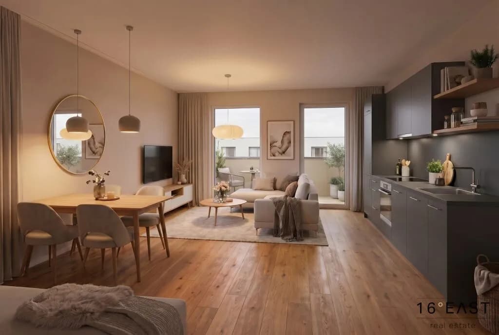 2-Zimmer-Wohnung kaufen in Wien – 36,77 m², € 265.515 – Bild 1 von 9
