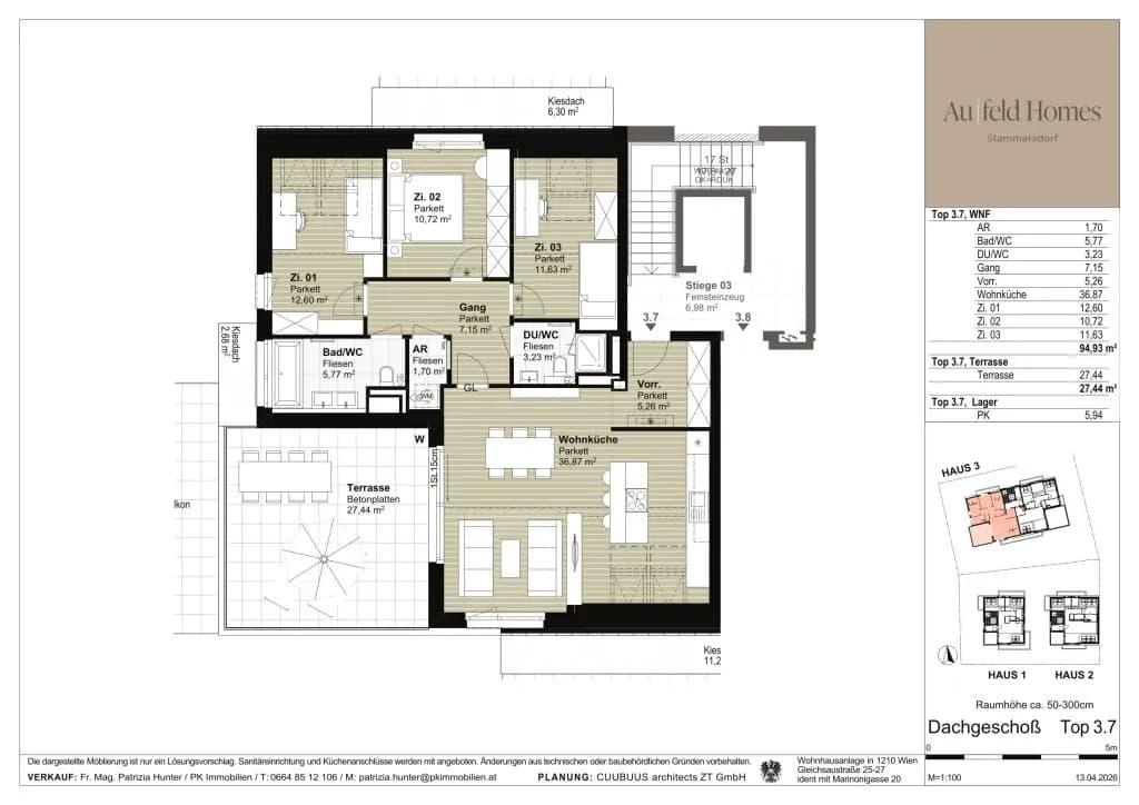 4-Zimmer-Wohnung kaufen in Wien – 94 m², € 800.000 – Bild 8 von 8