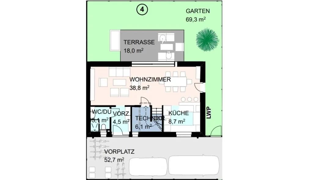 5-Zimmer-Haus kaufen in Gänserndorf – 151,5 m², € 549.000 – Bild 18 von 22