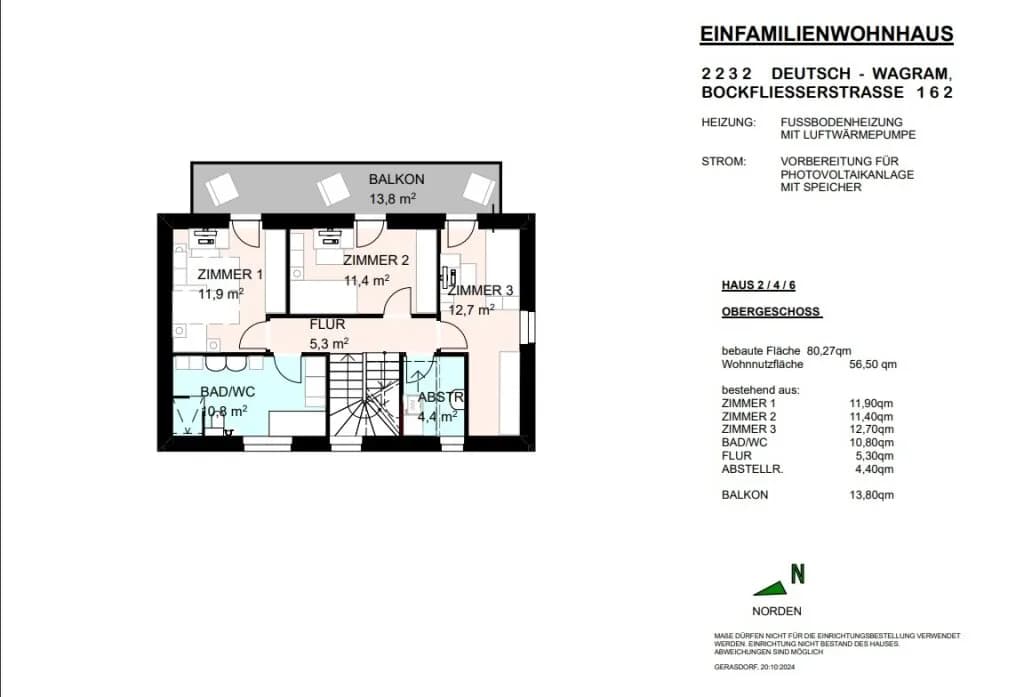 5-Zimmer-Haus kaufen in Gänserndorf – 151,5 m², € 549.000 – Bild 19 von 22