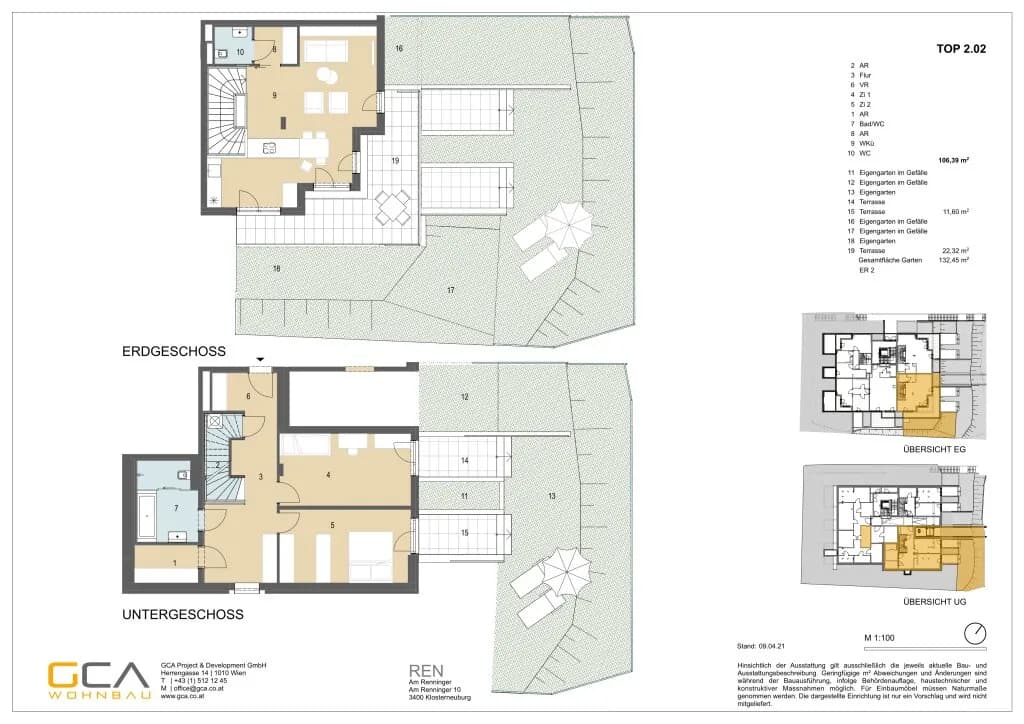 3-Zimmer-Wohnung kaufen in Tulln – 106,39 m², € 699.000 – Bild 23 von 23