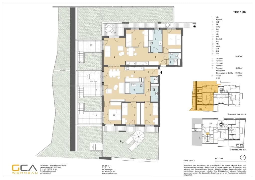 7-Zimmer-Wohnung kaufen in Tulln – 146,17 m², € 990.000 – Bild 31 von 31
