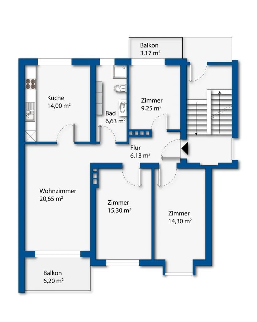 4-Zimmer-Wohnung kaufen in Schwaz – 81,08 m², € 375.000 – Bild 16 von 17