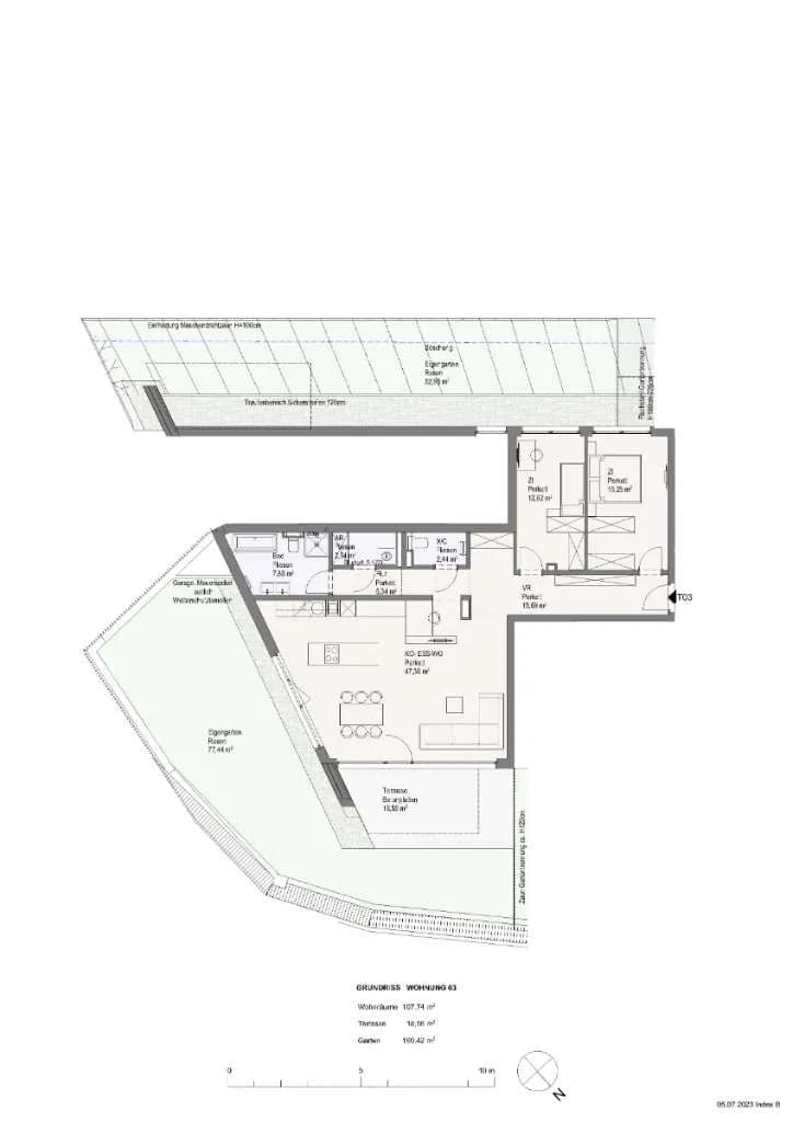 3-Zimmer-Wohnung kaufen in Mödling – 108 m², € 695.000 – Bild 2 von 9
