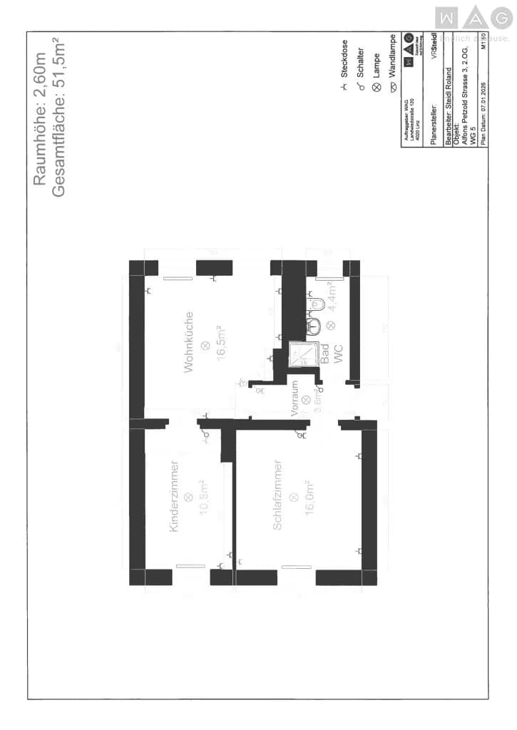 2-Zimmer-Wohnung mieten in Steyr – 53 m², € 452 – Bild 10 von 10