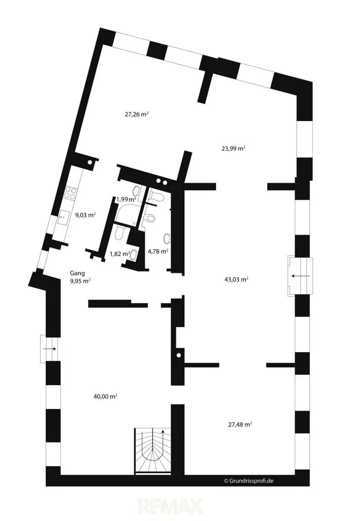 5-Zimmer-Gewerbeimmobilie mieten in Linz – 226 m², € 3.332 – Bild 10 von 11