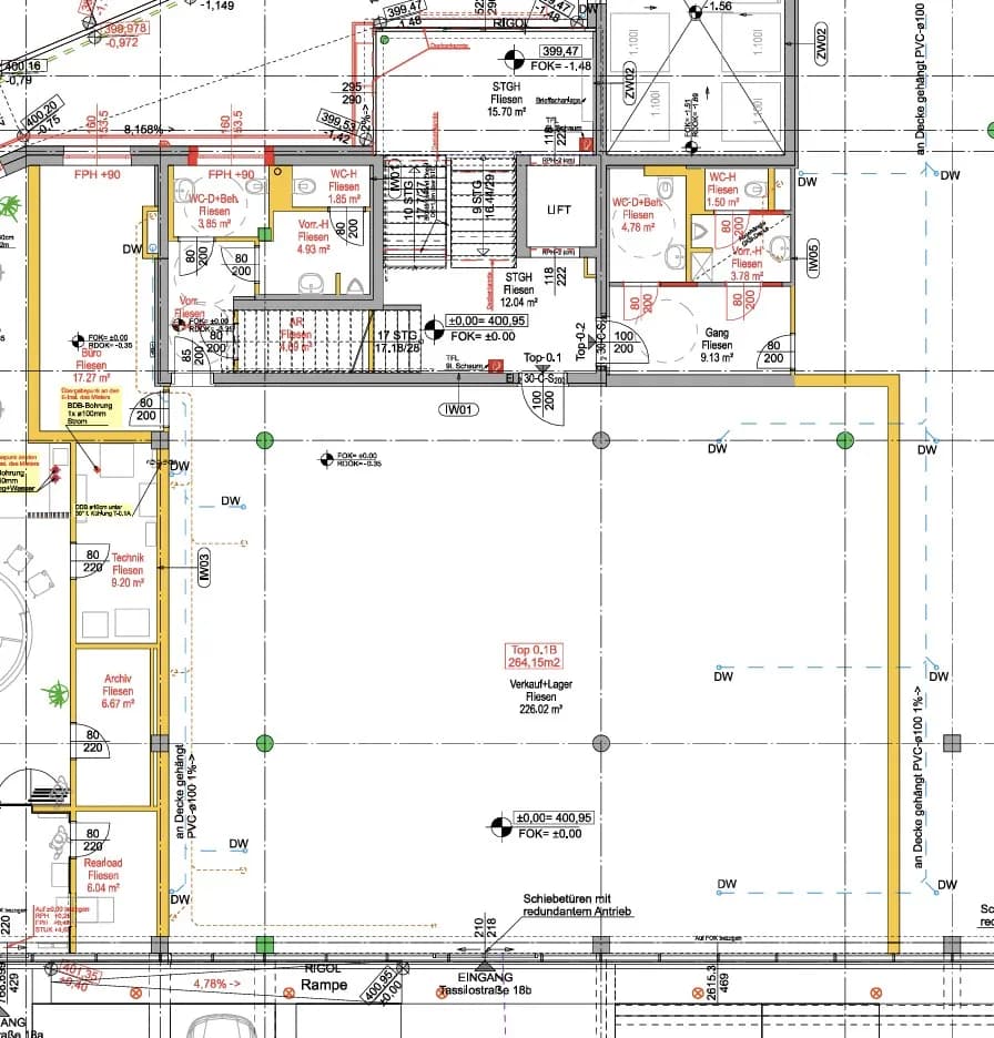 Gewerbeimmobilie mieten in Wels-Land – 226 m², € 16 – Bild 3 von 4
