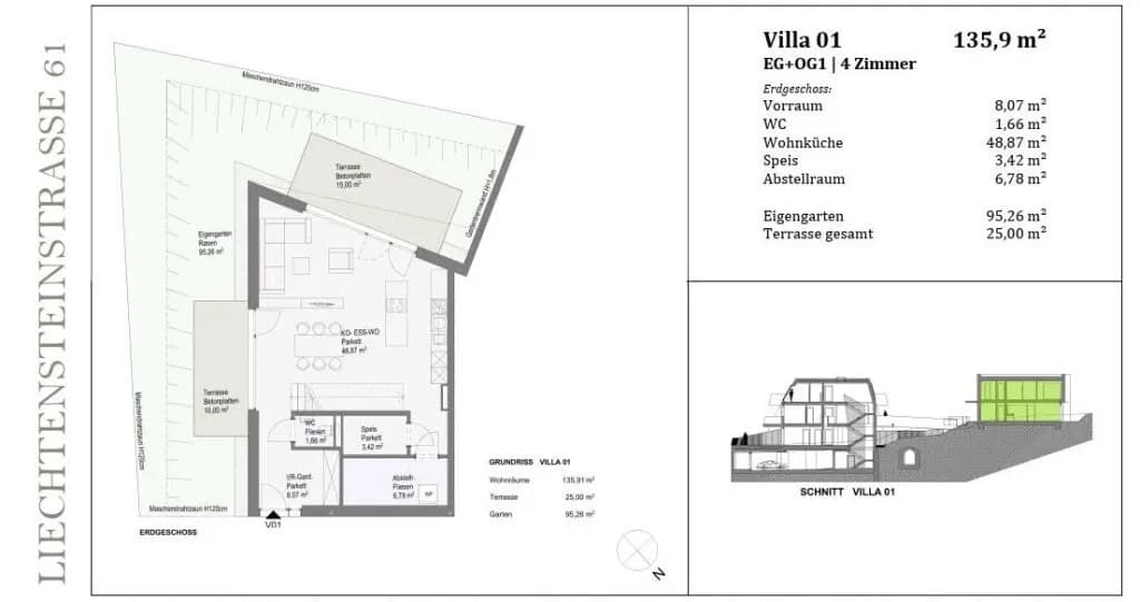4-Zimmer-Haus kaufen in Mödling – 136 m², € 939.000 – Bild 15 von 18