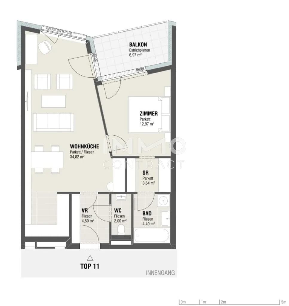 Immobilie kaufen in Mistelbach – 62,32 m², € 245.000 – Bild 13 von 13