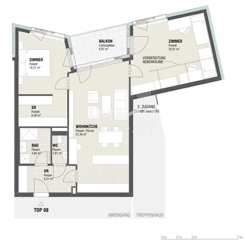 Immobilie kaufen in Mistelbach – 85,55 m², € 352.600 – Bild 14 von 14