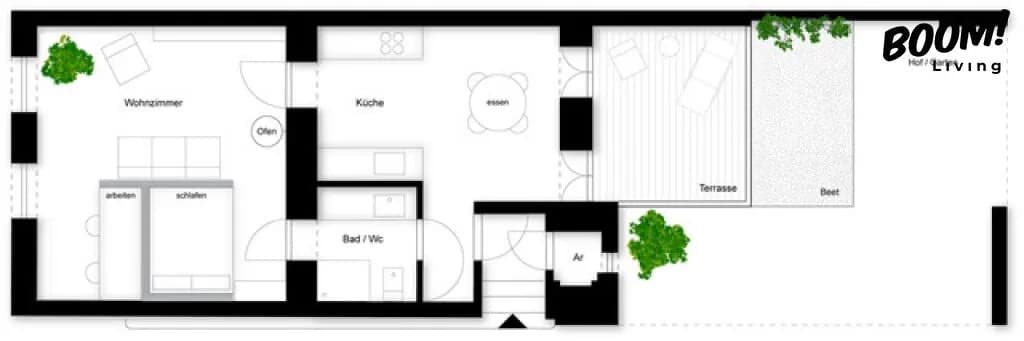 2-Zimmer-Wohnung kaufen in Wien – 50 m², € 279.000 – Bild 11 von 11