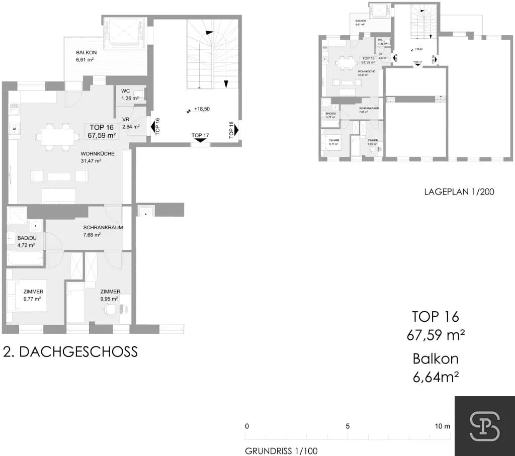2-Zimmer-Wohnung kaufen in Wien – 67,59 m², € 718.800 – Bild 9 von 9