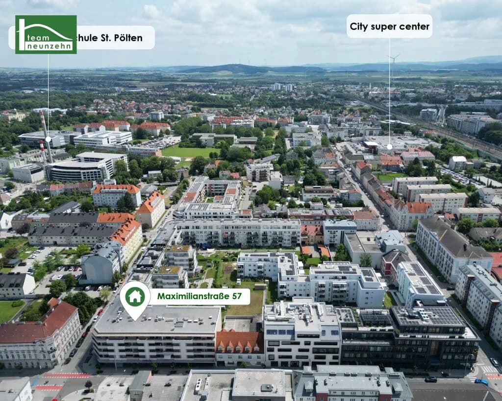 2-Zimmer-Wohnung mieten in Sankt Pölten – 48,62 m², € 749 – Bild 14 von 20