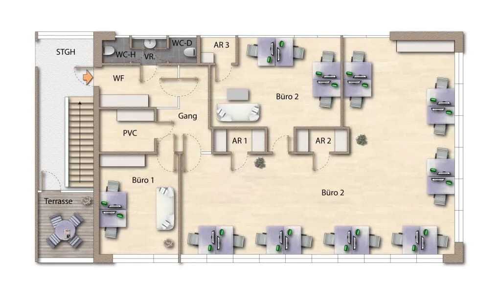 5-Zimmer-Gewerbeimmobilie mieten in Graz-Umgebung – 192 m², € 1.982 – Bild 35 von 35