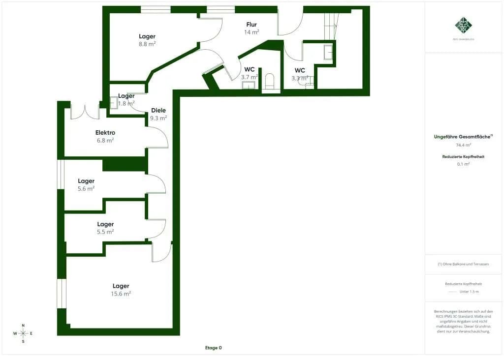 6-Zimmer-Gewerbeimmobilie kaufen in Schwaz – 232 m², € 659.000 – Bild 10 von 10
