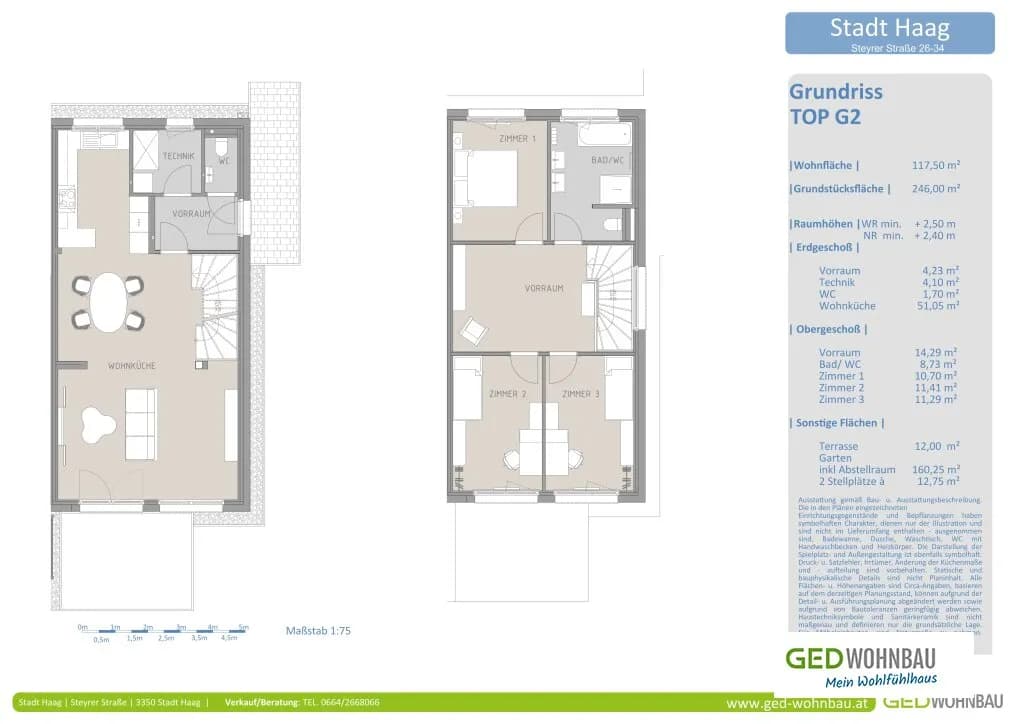 Immobilie kaufen in Amstetten – 117,5 m², € 447.600 – Bild 17 von 17