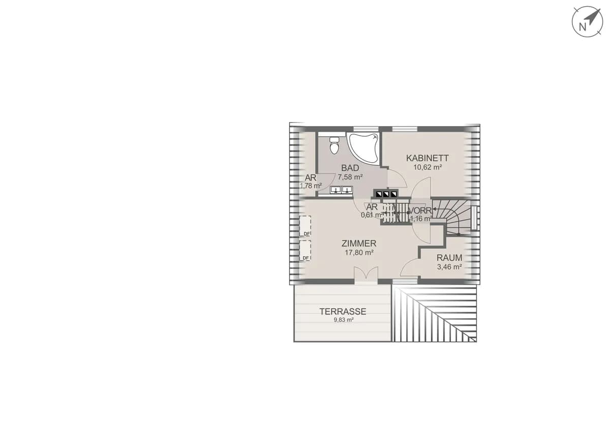 4-Zimmer-Haus mieten in Wien – 145 m², € 2.939 – Bild 11 von 12