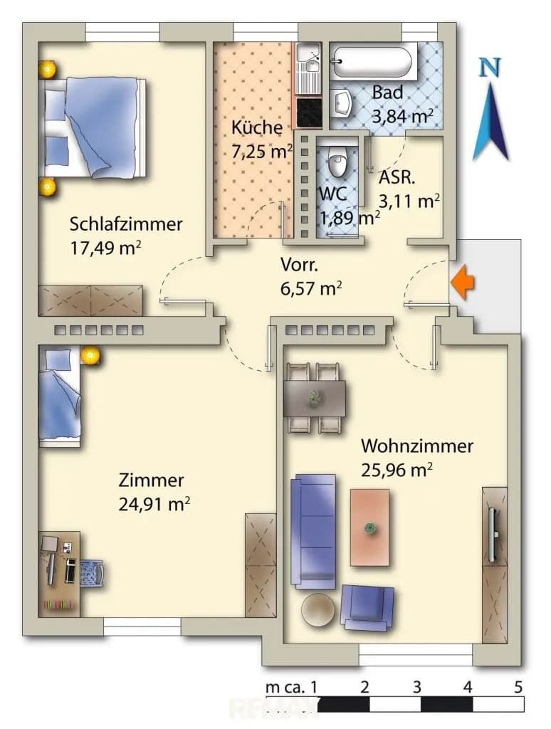3-Zimmer-Wohnung kaufen in Wien – 91,02 m², € 230.000 – Bild 13 von 15