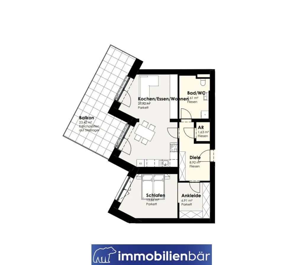 2-Zimmer-Wohnung kaufen in Eferding – 66,65 m², € 297.216 – Bild 6 von 40