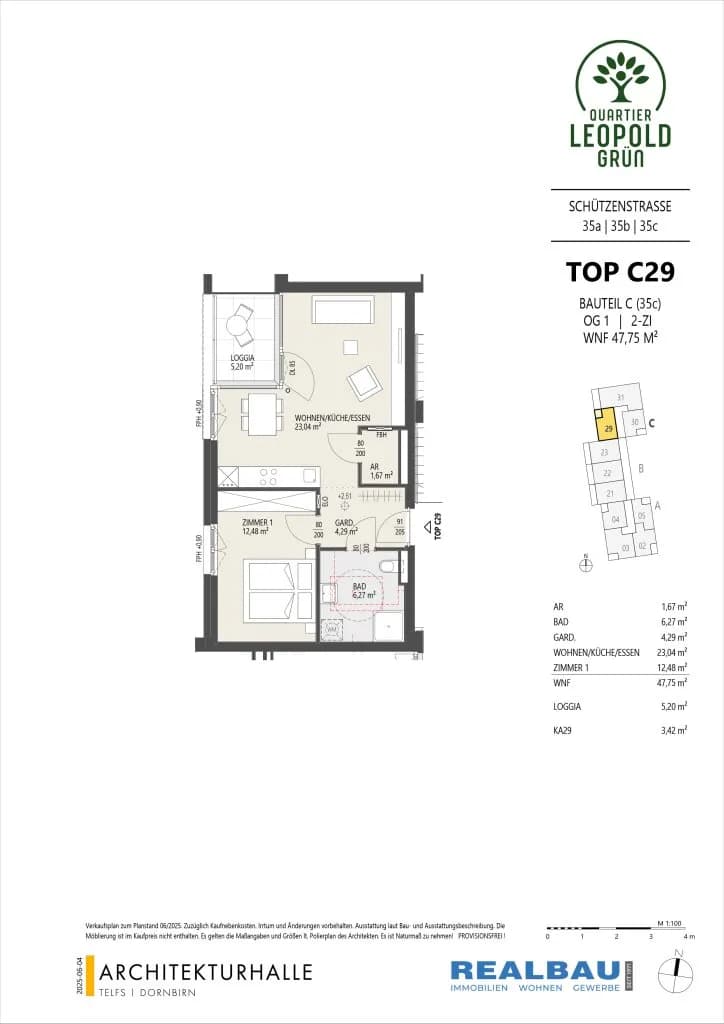4-Zimmer-Wohnung kaufen in Innsbruck – 88,9 m², € 727.000 – Bild 4 von 7