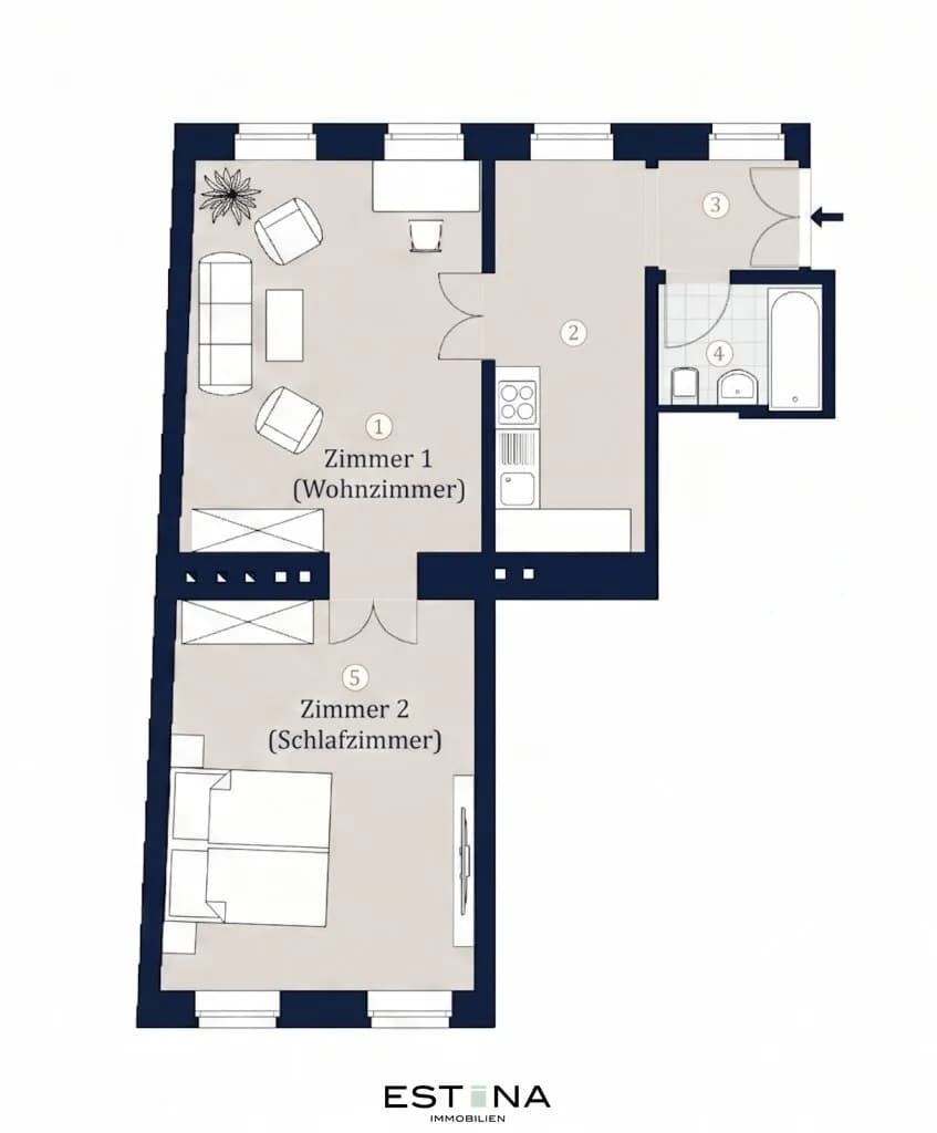 2-Zimmer-Wohnung kaufen in Wien – 65 m², € 459.000 – Bild 13 von 13