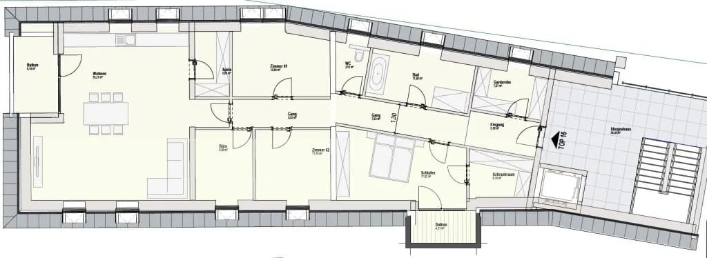 5-Zimmer-Wohnung kaufen in Vöcklabruck – 160,06 m², € 690.000 – Bild 4 von 8