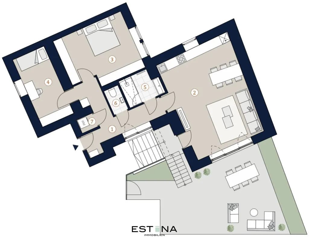 3-Zimmer-Wohnung kaufen in Wien – 79,84 m², € 575.000 – Bild 8 von 8