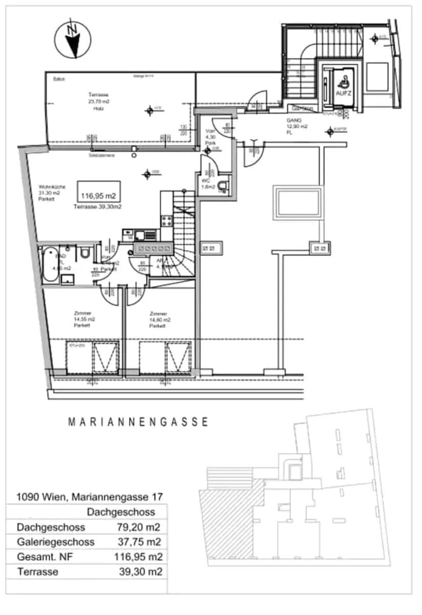 4-Zimmer-Wohnung kaufen in Wien – 116 m², € 1.090.000 – Bild 12 von 12