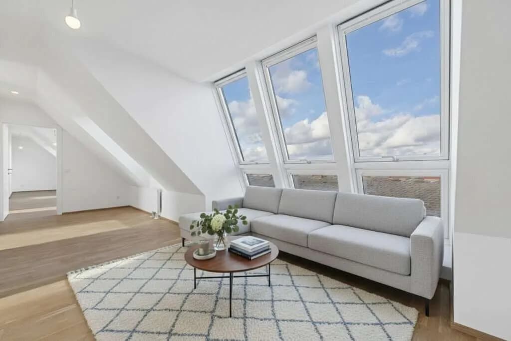 2-Zimmer-Wohnung mieten in Wien – 76,89 m², € 1.899