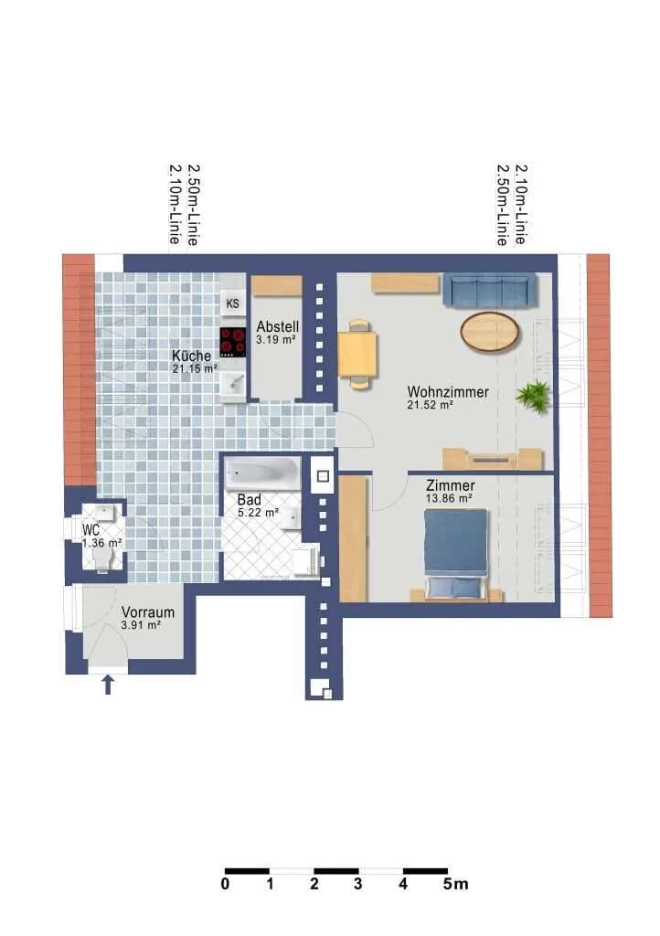 2-Zimmer-Wohnung mieten in Wien – 68,73 m², € 1.749 – Bild 45 von 45