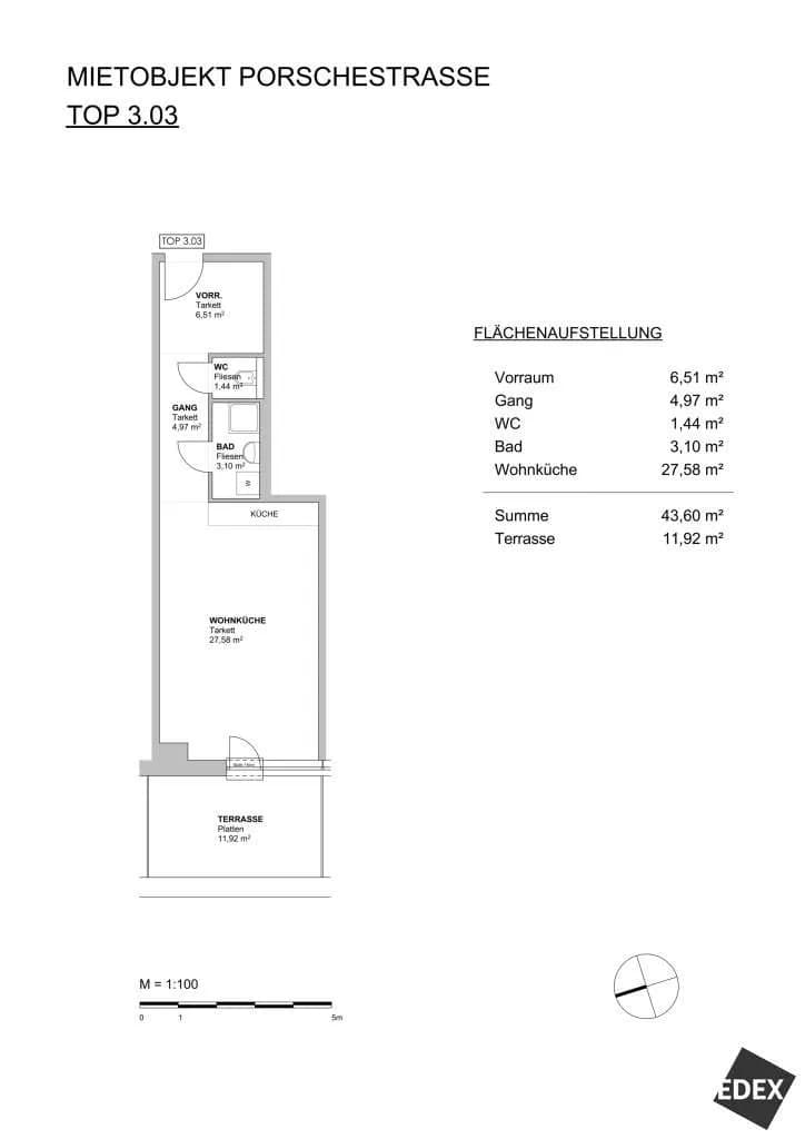 3-Zimmer-Gewerbeimmobilie mieten in Wien – 144 m², € 2.802 – Bild 12 von 13