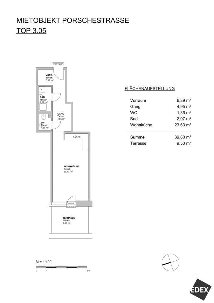 3-Zimmer-Gewerbeimmobilie mieten in Wien – 144 m², € 2.802 – Bild 13 von 13