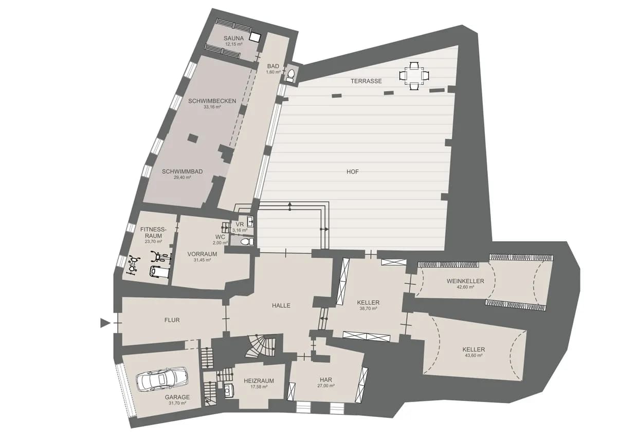 12-Zimmer-Haus kaufen in Tulln – 680 m², € 2.680.000 – Bild 13 von 14