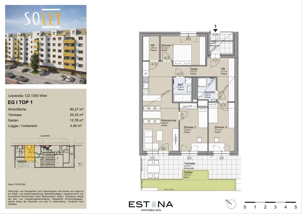 4-Zimmer-Wohnung kaufen in Wien – 90,33 m², € 698.000 – Bild 22 von 23