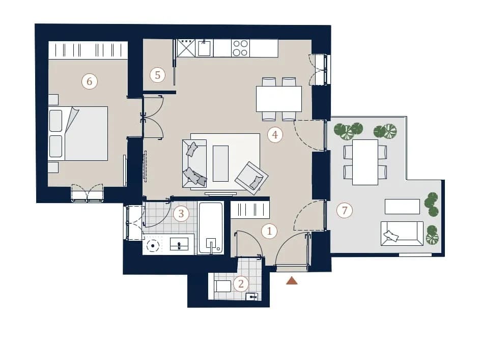 2-Zimmer-Wohnung kaufen in Wien – 54,34 m², € 549.000 – Bild 25 von 25