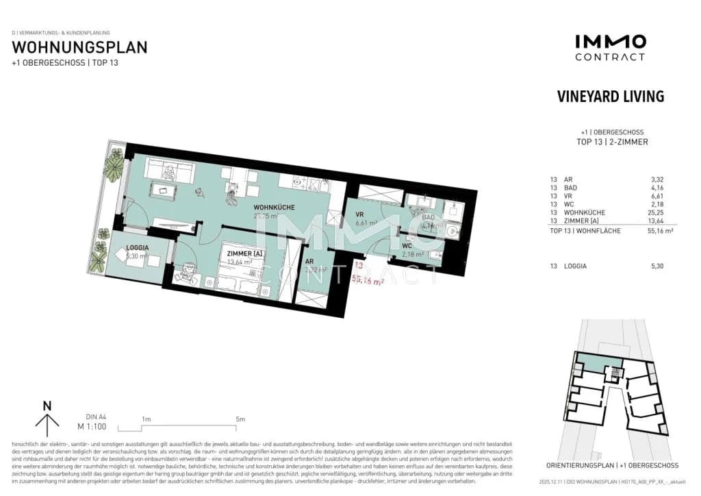 2-Zimmer-Wohnung kaufen in Wien – 55,16 m², € 379.500 – Bild 10 von 10