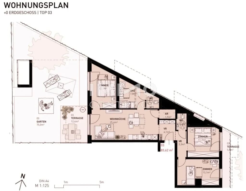 4-Zimmer-Wohnung kaufen in Wien – 83,62 m², € 534.500 – Bild 8 von 8