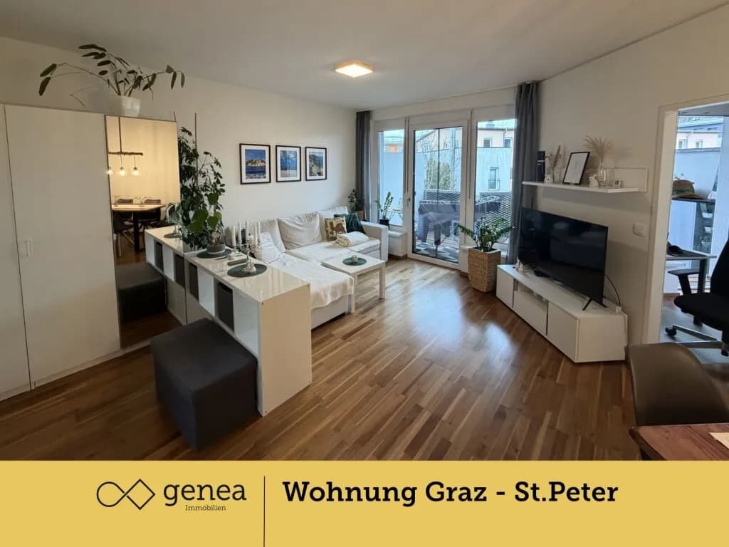 2-Zimmer-Wohnung kaufen in Graz – 55,51 m², € 289.000