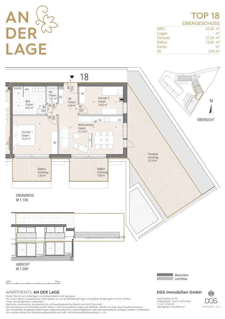 3-Zimmer-Wohnung kaufen in Leibnitz – 63,58 m², € 434.000 – Bild 16 von 18