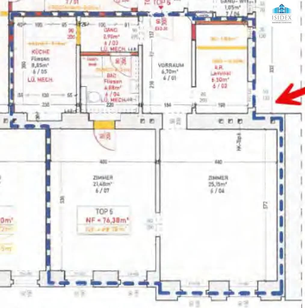2-Zimmer-Wohnung kaufen in Wien – 76,38 m², € 252.000 – Bild 12 von 14