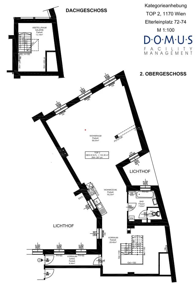 1-Zimmer-Wohnung mieten in Wien – 132,58 m², € 1.446 – Bild 12 von 12