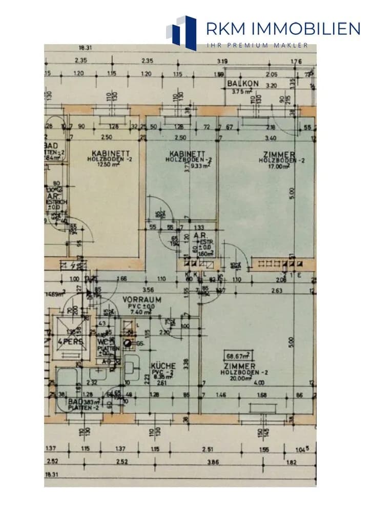 3-Zimmer-Wohnung kaufen in Wien – 69 m², € 309.000 – Bild 9 von 9