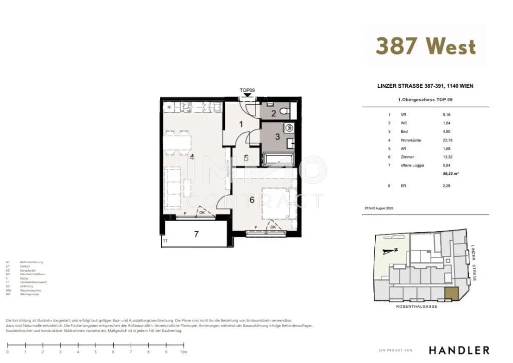 Immobilie kaufen in Wien – 50,38 m², € 300.100 – Bild 6 von 6