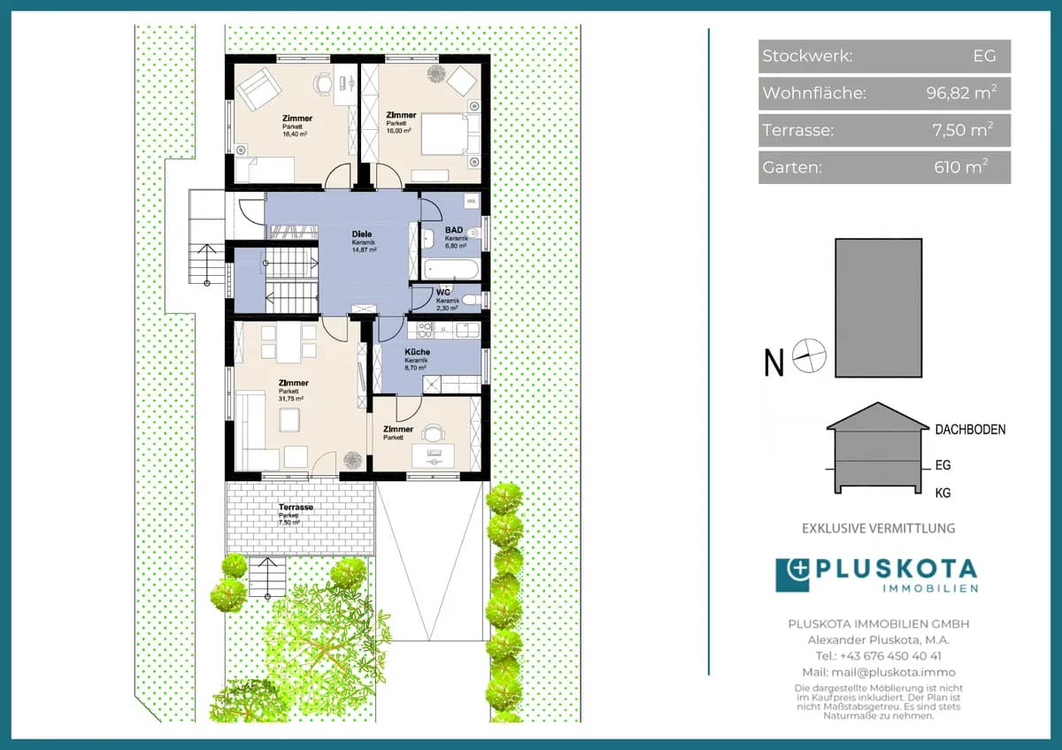 3-Zimmer-Haus kaufen in Wien – 96,82 m², € 594.000 – Bild 27 von 29