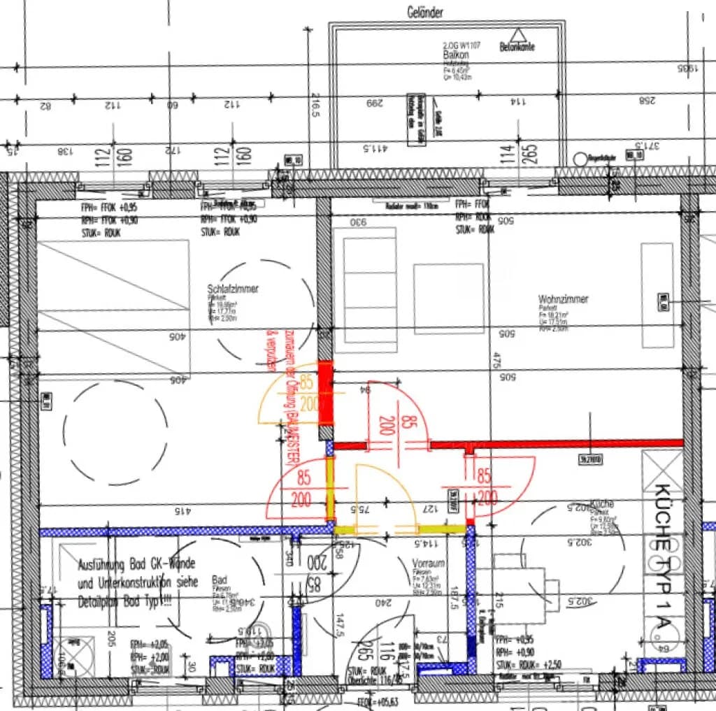 2-Zimmer-Wohnung mieten in Graz – 62,3 m², € 750 – Bild 6 von 6